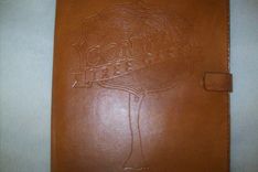 Custom Leather Portfolio/Padfolio 1 small