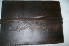 Custom Leather Business Checkbook Covers 4 small