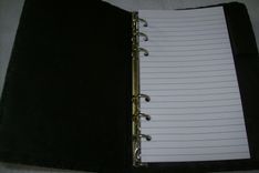 Custom Leather Personal Notebook 2 small