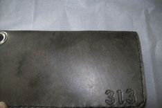 Custom Leather Biker Wallet 2 small