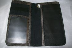 Custom Leather Biker Wallet 3 small