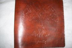 Custom Leather Photo Album/Scrapbook 1 small