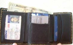 Custom Leather Imperial Trifold Wallet With Three Celtic Design 2 small