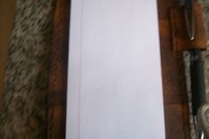 Custom Leather Notebook With Rose Design 2 small