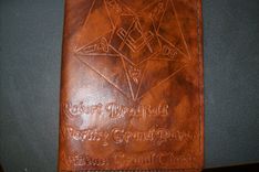 Custom Leather Portfolio With Masonic Design And Personalization 1 small