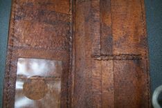 Custom Leather Wallet Designed By Client With Personalized Brand 2 small