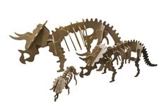 Large Triceratops Puzzle Kit 2 small