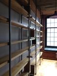 Wood And Steel Floating Book Shelves 2 small