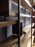 Wood And Steel Floating Book Shelves 3 small