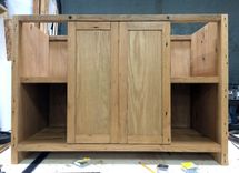 Reclaimed Oak  Bath Vanity 3 small