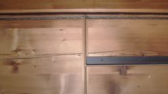 Reclaimed Floor - Mudroom Cabinetry 2 small
