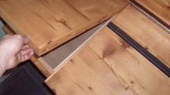 Reclaimed Floor - Mudroom Cabinetry 3 small