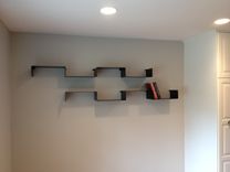 Floating Folded Steel Shelves 3 small