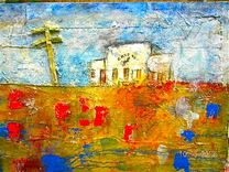 Painting With Resin/Polyurethene And Acrylic Paint 5 small