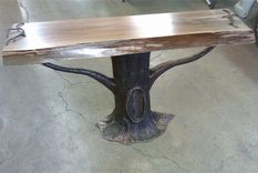 Sculptural Tree Table With Live Edge Top 1 small