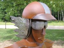 Steel Motorcycle Sculpture 4 small