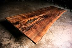 4x12ft Walnut Live Edge Dining Table/Conference Table 6 small