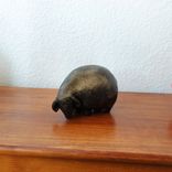 Rustic Black Sheep Figurine Primitive Sheep Farm Decor 2 small