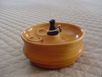 Ring And Jewelry Bowl Hand Crafted From Osage Orange 1 small