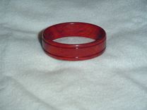 Bangle Bracelet Hand Crafted From Padauk ,Zebrawood, Purpleheart Or Cherry 1 small