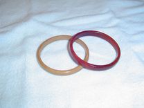 Bangle Bracelet Hand Crafted From Padauk ,Zebrawood, Purpleheart Or Cherry 3 small