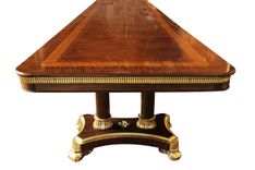 Extra Large Regency Inspired Transitional Dining Room Table, Copyrighted Design 1 small