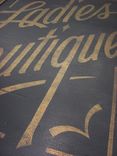 Vintage Sign Art: Ladies Boutique 2 small