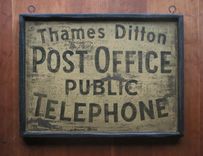 Vintage Sign Art: Thames Ditton Post Office 1 small