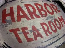 Vintage Sign Art: Harbor Tea Room 2 small