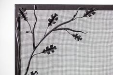 Oak And Acorn Autumn Fireplace Screen 4 small