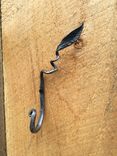 Hand Forged Leaf Hook 1 small
