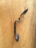Hand Forged Leaf Hook 2 small