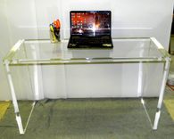 Acrylic Entryway / Console Table In 1.5 3 small