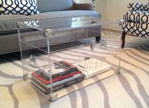 The Lucite Trunk - Beautiful 3/8" Thick Acrylic, Hand Crafted, Made To Order 1 small