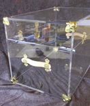 The Lucite Trunk - Beautiful 3/8" Thick Acrylic, Hand Crafted, Made To Order 3 small