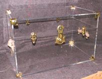 The Lucite Trunk - Beautiful 3/8" Thick Acrylic, Hand Crafted, Made To Order 5 small