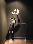 The Waterfall Console Table - Desk Lucite / Acrylic 1 small