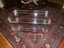 Lucite/Acrylic Bar Cart -Drink Cart - Hand Crafted , Made To Order 4 small