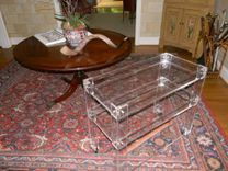 Lucite/Acrylic Bar Cart -Drink Cart - Hand Crafted , Made To Order 5 small