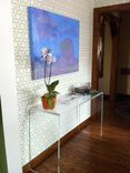 The Waterfall Console Table - Desk Lucite / Acrylic 5 small