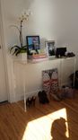 The Waterfall Console Table - Desk Lucite / Acrylic 3 small