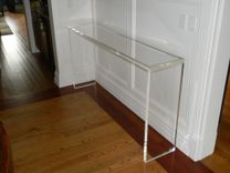 Acrylic Entryway / Console Table In 1.5 6 small