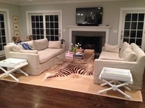 Coffee Table With Flange- Hand Crafted, Custom Built - Standard In 3/4" Thick Clear Acrylic 2 small