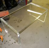 Coffee Table - Slab Style Up To 1.5 Thick Acrylic 6 small