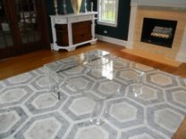 Coffee Table - Slab Style Up To 1.5 Thick Acrylic 1 small