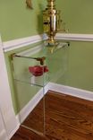 The Brass Accent Console Table With Shelves 2 small