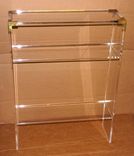 The Brass Accent Console Table With Shelves 4 small
