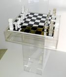 Lucite / Acrylic Game Table - Cake Table.  Handcrafted, Custom Size Welcome 2 small