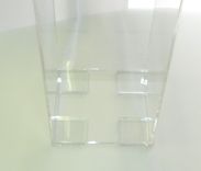 Lucite / Acrylic Game Table - Cake Table.  Handcrafted, Custom Size Welcome 5 small