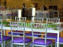 Lucite / Acrylic Table Toppers - Cover.  Protect Your Table Decorations While Eating!! 6 small